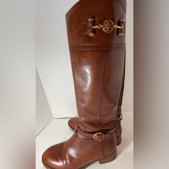 TORY BURCH Women’s Calista Knee High Riding Boots Size 6M - Picture 8 of 16